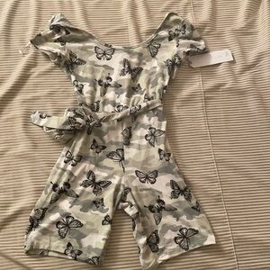Butterfly romper